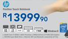 Hp Pavilion Touch Notebook i7