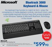 Microsoft Bluetrack 3000 Desktop Set