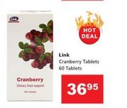Link Cranberry Tablets-60 Tablets