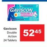 Gaviscon Double Action 24 Tablets