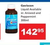 Gaviscon Liquid Aniseed & Peppermint-300ml