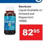 Gaviscon Liquid Aniseed & Peppermint-150ml