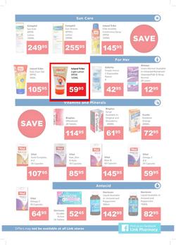 Link Pharmacy : Super Savers (29 Oct - 10 Nov 2019), page 3