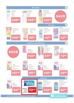 Link Pharmacy : Super Savers (29 Oct - 10 Nov 2019), page 3