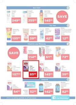 Link Pharmacy : Super Savers (29 Oct - 10 Nov 2019), page 3