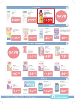 Link Pharmacy : Super Savers (29 Oct - 10 Nov 2019), page 3