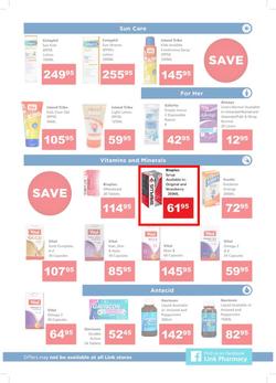 Link Pharmacy : Super Savers (29 Oct - 10 Nov 2019), page 3