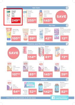 Link Pharmacy : Super Savers (29 Oct - 10 Nov 2019), page 3