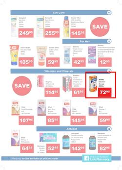 Link Pharmacy : Super Savers (29 Oct - 10 Nov 2019), page 3