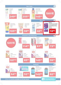 Link Pharmacy : Super Savers (29 Oct - 10 Nov 2019), page 3