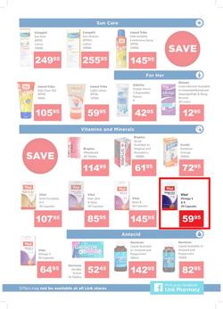 Link Pharmacy : Super Savers (29 Oct - 10 Nov 2019), page 3