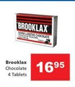 Brooklax Chocolate 4 Tablets-Per Pack
