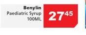 Benylin Paediatric Syrup-100ml