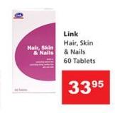 Link Hair, Skin And Nails-60 Tablets