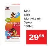 Link Kidz Multivitamin Syrup-100ml
