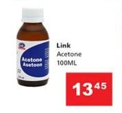 Link Acetone-100ml