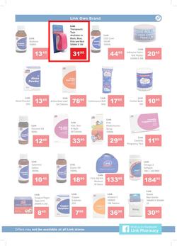 Link Pharmacy : Super Savers (29 Oct - 10 Nov 2019), page 7