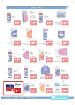 Link Pharmacy : Super Savers (29 Oct - 10 Nov 2019), page 7