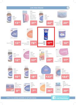 Link Pharmacy : Super Savers (29 Oct - 10 Nov 2019), page 7