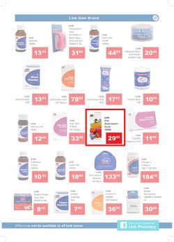 Link Pharmacy : Super Savers (29 Oct - 10 Nov 2019), page 7