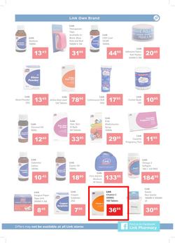 Link Pharmacy : Super Savers (29 Oct - 10 Nov 2019), page 7