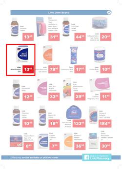 Link Pharmacy : Super Savers (29 Oct - 10 Nov 2019), page 7