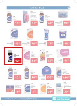 Link Pharmacy : Super Savers (29 Oct - 10 Nov 2019), page 7