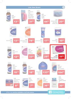 Link Pharmacy : Super Savers (29 Oct - 10 Nov 2019), page 7