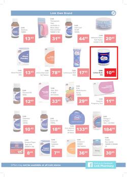 Link Pharmacy : Super Savers (29 Oct - 10 Nov 2019), page 7