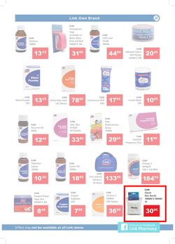 Link Pharmacy : Super Savers (29 Oct - 10 Nov 2019), page 7