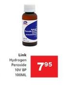 Link Hydrogen Peroxide 10V BP-100ml
