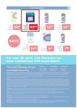Link Pharmacy : Super Savers (29 Oct - 10 Nov 2019), page 8
