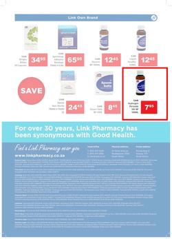 Link Pharmacy : Super Savers (29 Oct - 10 Nov 2019), page 8