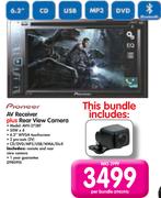 Pioneer AV Receiver+ Rear View Camera AVH-275BT-Per Bundle