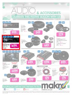 Makro : Car Audio (01 Dec - 30 Dec 2015), page 1