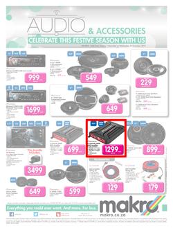 Makro : Car Audio (01 Dec - 30 Dec 2015), page 1
