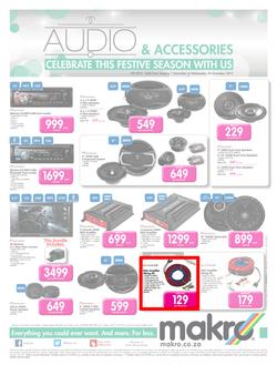 Makro : Car Audio (01 Dec - 30 Dec 2015), page 1