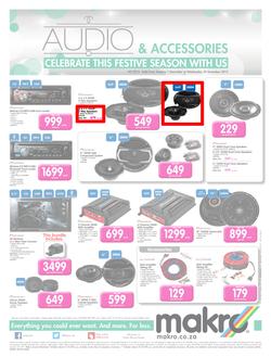 Makro : Car Audio (01 Dec - 30 Dec 2015), page 1