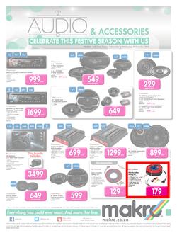 Makro : Car Audio (01 Dec - 30 Dec 2015), page 1
