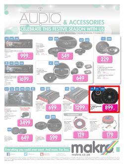Makro : Car Audio (01 Dec - 30 Dec 2015), page 1