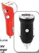 UltraLink 12V-24V Car Charger-Each