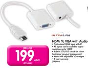 UltraLink HDMI To VGA With Audio-Each