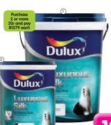 Dulux 20Ltr Luxurious Silk