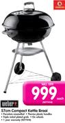 Weber 57Cm Compact Kettle Braai-Each