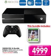 Xbox One 500GB Fifa 16 Bundle-Per Bundle