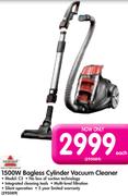 1500W Bagless Cylinder Vacuum Cleaner C3