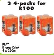 Play Energy Drink-3x4x250ml