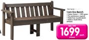 Terrance Leisure 1.6m Eco Bench-Each