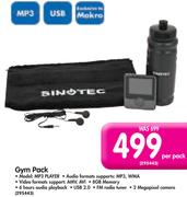 Sinotec Gym Pack MP3 Player-Per Pack