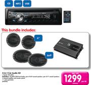 Sinotec 4-In-1 Car Audio Kit STA-4002-Per Kit